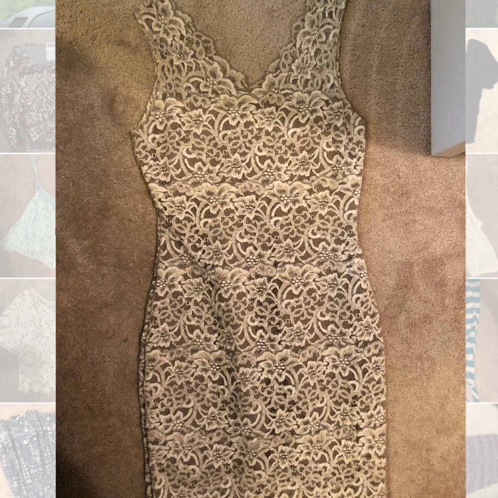 Lacey, form fitting dress
